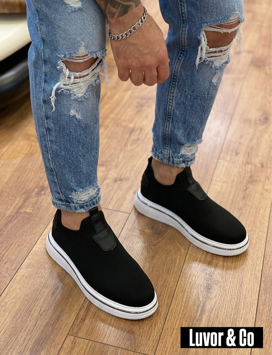 BOY UZATAN ÖZEL OLARAK ÜRETİM YAPTIĞIMIZ %100 GERÇEK TRİKO SNEAKERS