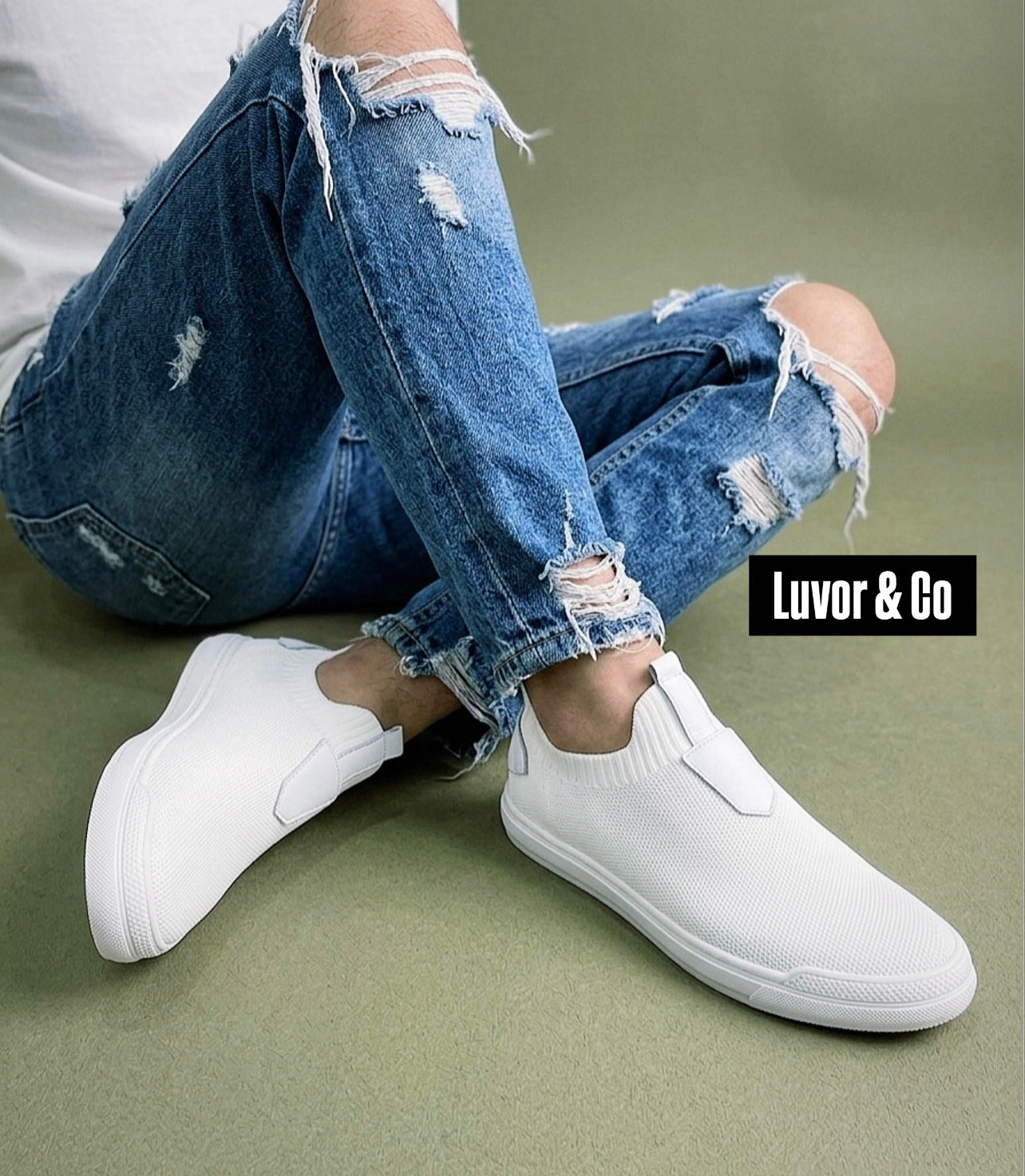 ÖZEL OLARAK ÜRETİM YAPTIĞIMIZ %100 GERÇEK TRİKO SNEAKERS